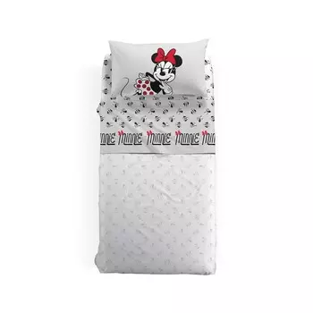 Комплект детского постельного белья Caleffi Disney Minnie Retro In Pure Cotton, 3 предмета