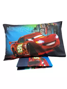 Комплект детского постельного белья Caleffi Disney Parure Cars City, 2 предмета