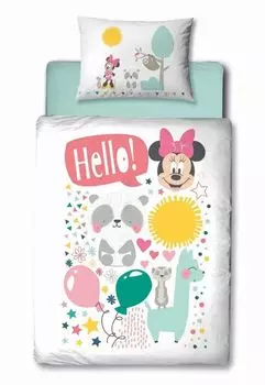 Комплект детского постельного белья Disney Minnie Mouse 100x135 40x60 см