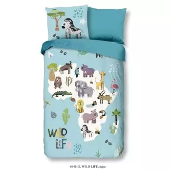 Комплект детского постельного белья Good Morning Wild Life 140 х 200/220 см