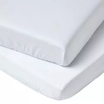 Комплект детской кровати на простыне из 2 шт. Homescapes, белый