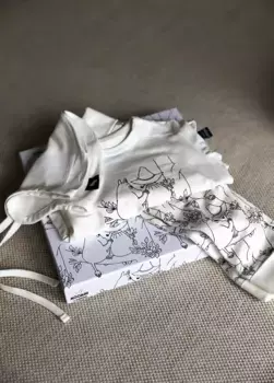 Комплект детской одежды Муми-тролль Филур Reima, цвет Off White