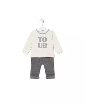 Комплект для мальчика с футболкой и штанишками с подвесками Tous