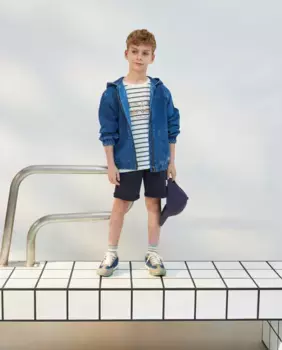 Комплект для мальчика, состоящий из шорт и футболки Kids El Corte Ingls, синий