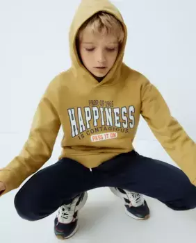 Комплект для мальчика, состоящий из толстовки и штанов Kids El Corte Ingls, цвет Mostaza