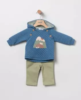 Комплект для малышей Urso - синий Coco Acqua, синий