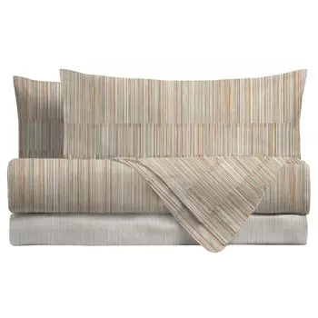 Комплект для односпальной кровати Maestro хлопка плотностью 144 нити с принтом Amo Lacasa, мультиколор