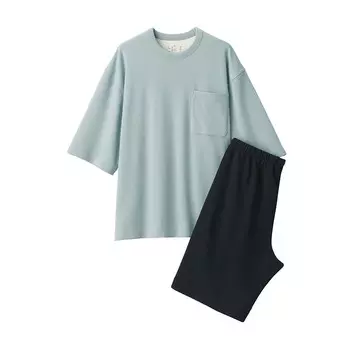 Комплект домашней одежды Muji мужской, серый