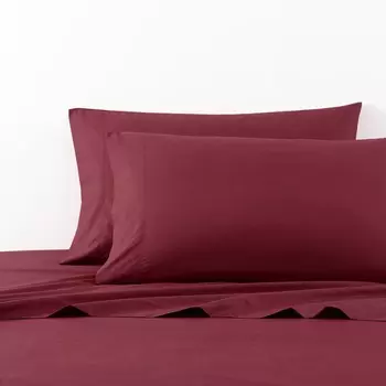 Комплект двух простыней Nautica Solid Red, цвет Pink Shrimp