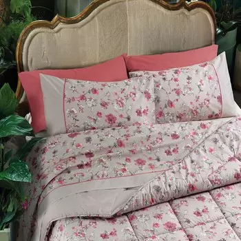 Комплект двуспального постельного белья Gabel, розовый