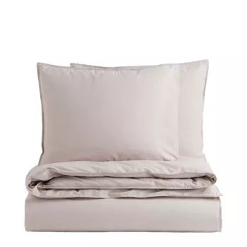 Комплект двуспального постельного белья H&M Home Cotton, серый