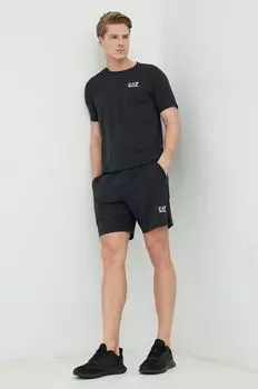 Комплект EA7 Emporio Armani, черный