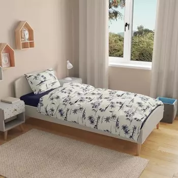 Комплект Evidea Soft Ante Single Pique - бежевый/темно-синий