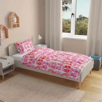 Комплект Evidea Soft Bergamia Single Pique - Розовый