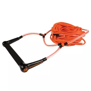 Комплект фал + рукоятка для вейкбординга Liquid Force Elevate + 70 ft , оранжевый