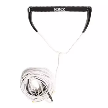 Комплект фал рукоятка Ronix Combo 5.0 Hide Stich Grip + 80 ft Mainline 2023, белый