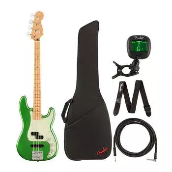 Комплект Fender Player Plus с 4-струнной накладкой из кленового грифа Fender Player Plus 4-String Maple Fingerboard Precision Bass