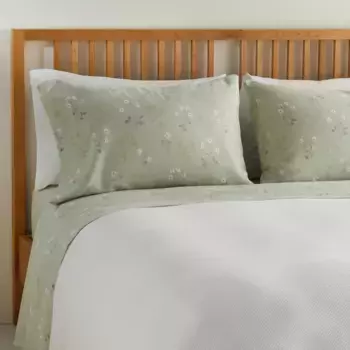 Комплект фланелевого простыни Dakota El Corte Ingls, зеленый