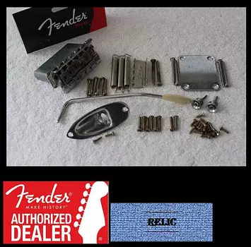 Комплект фурнитуры для корпуса FENDER Aged/Relic Stratocaster 2 1/16" для страт-гитары