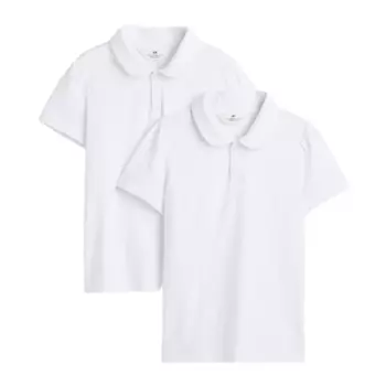 Комплект футболок H&M Kids Cotton Polo, 2 предмета, белый