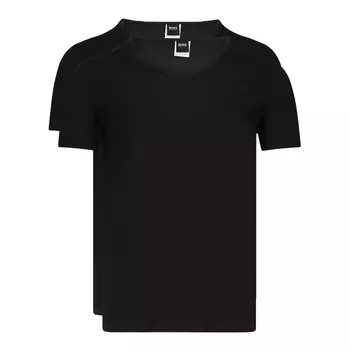 Комплект футболок Hugo Boss V-neck, 2 предмета, черный