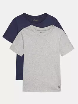 Комплект футболок стандартного кроя Polo Ralph Lauren, синий