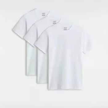 Комплект футболок Vans Basic, белый, 3 шт
