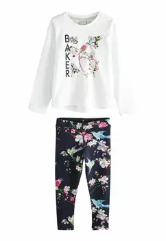 Комплект GRAPHIC SET REGULAR FIT Leggings Baker by Ted Baker, синий