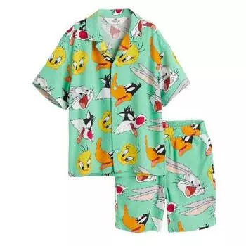 Комплект H&amp;M Looney Tunes, 2 предмета, зеленый