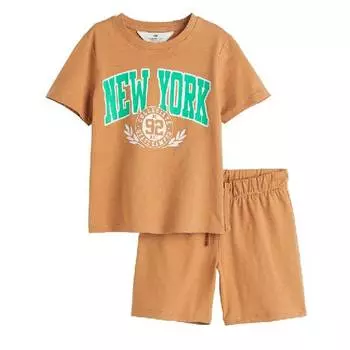 Комплект H&amp;M New York, 2 предмета, темно-бежевый