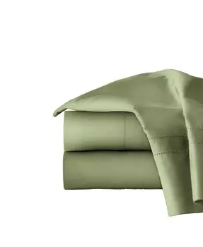 Комплект хлопкового белья плотностью 620 нитей, 4 предмета. Комплект простыней, Королева Pointehaven, зеленый