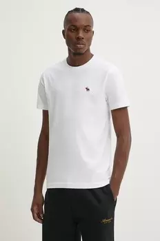 Комплект хлопковых футболок Abercrombie & Fitch, 3 шт, бежевый