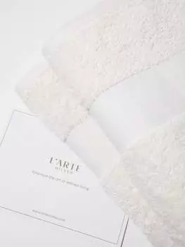 Комплект хлопковых полотенец - (2 ВНТ, 50х90, 70х140 см) L'ARTE MILANO