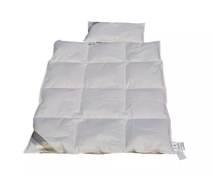 Комплект Hofmann детское всесезонное одеяло 100х135 + подушка 40х60 100% пуховое одеяло Betten Hofmann