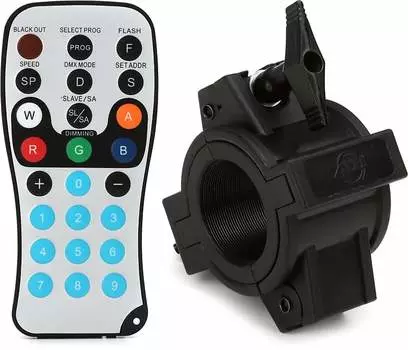 Комплект инфракрасного беспроводного пульта дистанционного управления ADJ LED RC2 с зажимом ADJ O-Clamp 1.5 для освещения American DJ ADJ LED RC2=1 O-CLAMP/1.5=1