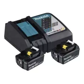 Комплект источника питания Makita Li 18,0 В, 6 Ач, включая быстрое зарядное устройство