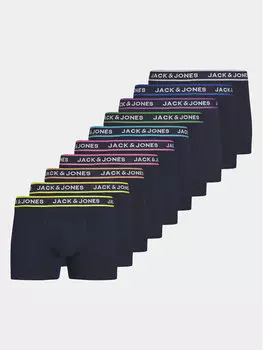 Комплект из 10 боксеров Jack&Jones, мультиколор