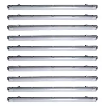 Комплект из 10 светодиодных светильников для ванны, нейтральный белый, L 156 см, VT-15022 etc-shop