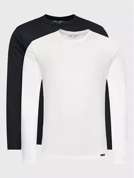 Комплект из 2 блузок стандартного кроя Lee, мультиколор