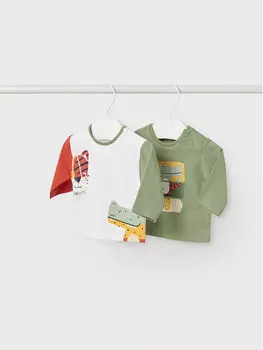 Комплект из 2 блузок стандартного кроя Mayoral, мультиколор