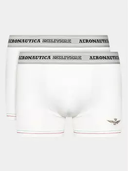 Комплект из 2 боксеров Aeronautica Militare, белый
