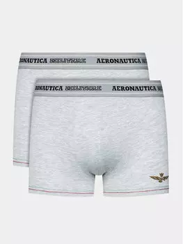 Комплект из 2 боксеров Aeronautica Militare, серый