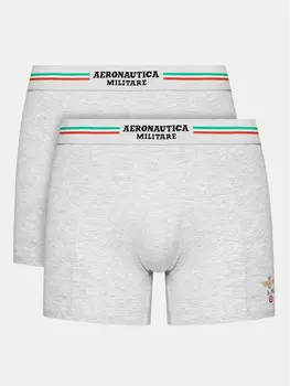 Комплект из 2 боксеров Aeronautica Militare, серый