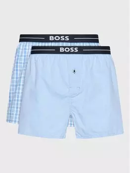 Комплект из 2 боксеров Boss, голубой