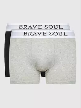 Комплект из 2 боксеров Brave Soul, мультиколор