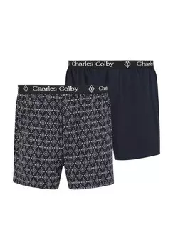 Комплект из 2 боксеров LORD HOPKINSON Charles Colby, темно-синий