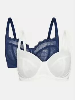 Комплект из 2 бюстгальтеров на косточках Dorina, мультиколор