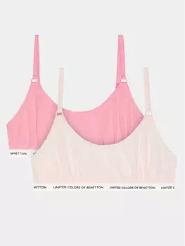 Комплект из 2 бюстгальтеров United Colors Of Benetton, мультиколор