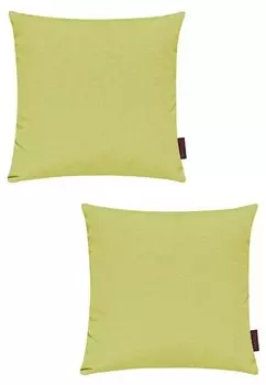 Комплект из 2 чехлов на подушки Magma-Heimtex FINO, 40x1x40 см цвет lindgrn