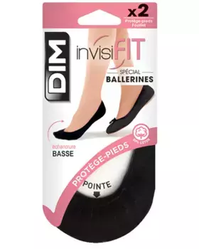 Комплект из 2 дышащих носков Dim, черный